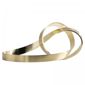 Gold Möbius Strip